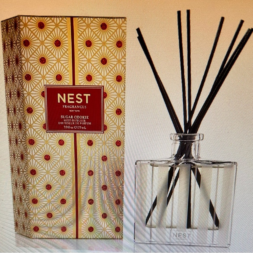 NEST Fragrances Sugar Cookie Reed Diffuser New